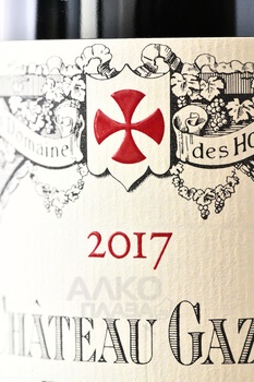 Chateau Gazin Pomerol AOC - вино Шато Газен Помероль АОС 0.75 л красное сухое