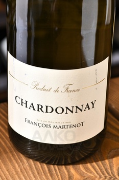 Francois Martenot Chardonnay - вино Франсуа Мартено Шардоне 0.75 л белое сухое