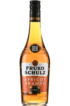 Fruko Schulz Apricot Brendy - ликер Фруко Шульц Абрикос Бренди 0.7 л