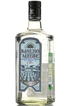 Rancho Alegre Blanco - текила Ранчо Алегре Бланко 0.7 л