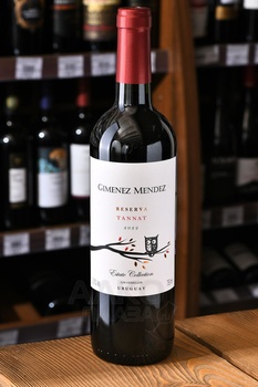 Gimenez Mendez Reserva Tannat - вино Хименес Мендес Резерва Таннат 0.75 л красное сухое