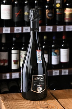 La Fleur de Francois Cremant de Bordeaux Blanc de Noirs - вино игристое Ля Флер де Франсуа Креман де Бордо Блан де Нуар 0.75 л белое брют