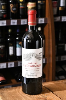 Chateau la Dominique Grand Cru Classe - вино Шато Ля Доминик Гран Крю Классе 0.75 л красное сухое
