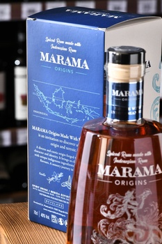 Marama Origins Indonesian Spiced - ром Марама Индонезия Спайсед Оригинальный 0.7 л в п/у