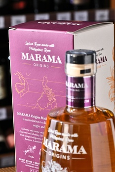 Marama Origins Philippines Spiced - ром Марама Филиппины Спайсед Оригинальный 0.7 л в п/у