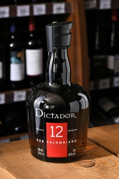 Dictador 12 years - ром Диктатор 12 лет 0.7 л