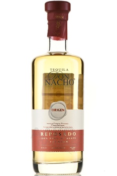 Don Nacho Origen Premium Reposado 100% Puro de Agave - текила Дон Начо Ориджин Премиум Репосадо 100% Пуро де Агава 0.75 л