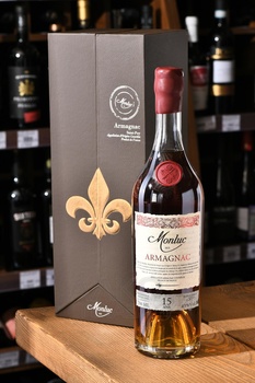 Monluc Armagnac 15 ans - арманьяк Монлюк 15 лет 0.7 л