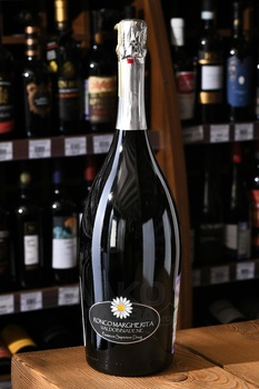 Ronco Margherita Valdobbiadene Prosecco Superiore - вино игристое Ронко Маргерита Вальдоббьядене Просекко Супериоре 1.5 л белое экстра драй