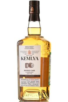 Kemlya Double Cask - виски Кемля Дабл Каск 0.7 л