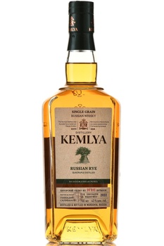 Kemlya Russian Rye - виски зерновой Кемля Рашен Рай 0.7 л