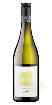 The Legend of Crimea Pinot Gris - вино Легенда Крыма Пино Гри 0.75 л белое сухое