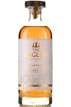 The English Chapter 18 Anniversary Release - виски Инглиш Чаптер 18 Юбилейный Релиз 0.7 л в тубе