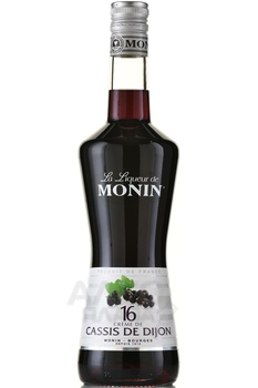 Monin Creme de Cassis de Dijon - ликер Монин Черная смородина 0.7 л