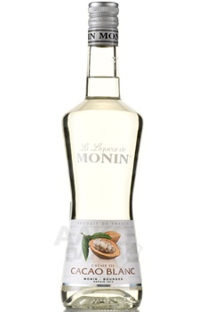 Monin Creme de Cacao Blanc - ликер Монин Какао белое 0.7 л