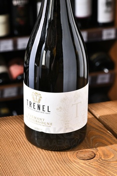 Trenel Extra Brut Cremant de Bourgogne - вино Тренель Экстра Брют Креман де Бургонь 0.75 л белое экстра брют