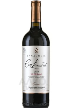 Вино Крю Лермонт Саперави Фанагория 0.75 л красное сухое