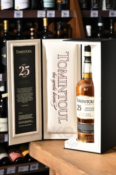 Tomintoul Speyside Glenlivet - виски Томинтоул Спейсайд Гленливет 25 лет 0.7 л