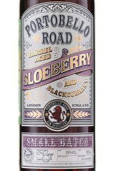 Portobello Road Sloeberry & Blackcurrant - ликер Портобелло Роуд Слоуберри энд Блэккаррент 0.5 л