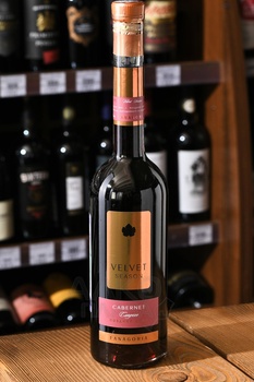 Cabernet VELVET SEASON - вино Каберне Вельвет 0.5 л красное сладкое