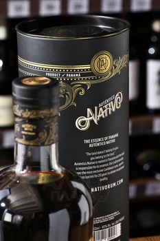 Autentico Nativo Special Reserve in tube - ром Аутентико Нативо Спешл Резерв 20 лет в тубе 0.7 л