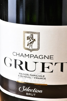 Champagne Gruet Selection - шампанское Шампань Грюэ Селексьон 0.75 л белое брют