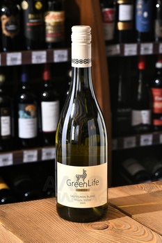 GreenLife Sauvignon Blanc Maule Valley - вино ГринЛайф Совиньон Блан Мауле Валле 0.75 л белое сухое
