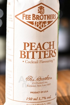 Fee Brothers Peach - биттер Фи Бразерс Пич 0.15 л
