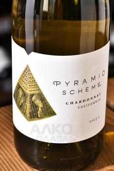 Pyramid Scheme Chardonnay - вино Пирамид Ским Шардоне 0.75 л белое сухое
