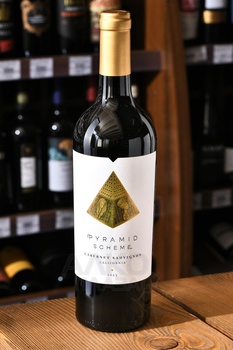 Pyramid Scheme Cabernet Sauvignon - вино Пирамид Ским Каберне Совиньон 0.75 л красное сухое