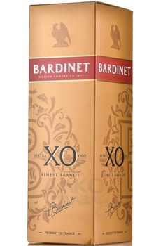 Bardinet XO - бренди Бардине ХО 0.7 л в п/у