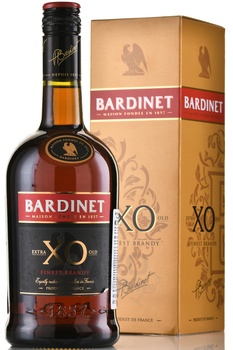 Bardinet XO - бренди Бардине ХО 0.7 л в п/у