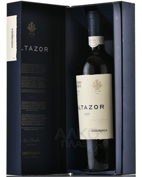 Undurraga Altazor - вино Ундуррага Алтазор 2022 год 0.75 л красное сухое в п/у