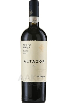 Undurraga Altazor - вино Ундуррага Алтазор 2022 год 0.75 л красное сухое в п/у