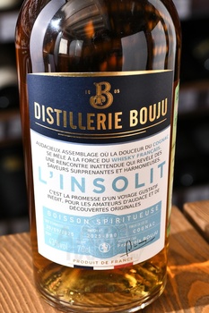 Distillerie Bouju L’Insolit - дистиллят Дистиллери Бужу Л’Инсолит 0.7 л