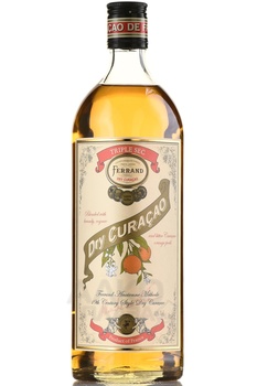 Pierre Ferrand Dry Curacao Triple Sec - ликер Пьер Ферран Драй Кюрасао Трипл Сек 0.7 л