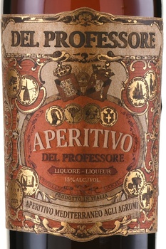 Aperitivo del Professore - ликёр Аперетиво Дель Профессоре 0.7 л