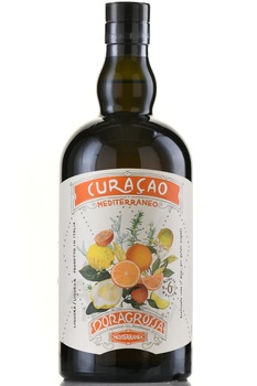 Doragrossa Curacao Mediterraneo - ликер Дорагросса Кюрасао Медитерранео 0.7 л