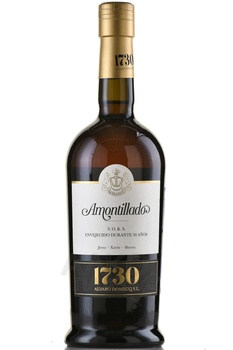 Alvaro Domecq 1730 Amontillado VORS - херес Альваро Домек 1730 Амонтильядо ВОРС 0.75 л в д/у