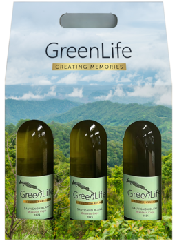 GreenLife Sauvignon Blanc family pack ГринЛайф Совиньон Блан 3 x 0,75 в П/У