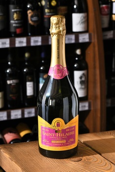 Blanquette de Limoux Saint-Hilaire - вино игристое Бланкет де Лиму Сент-Илер 2019 год 0.75 л белое полусладкое