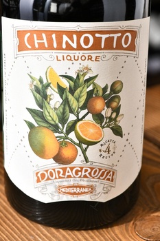 Doragrossa Chinotto - ликер Дорагросса Чинотто 0.7 л