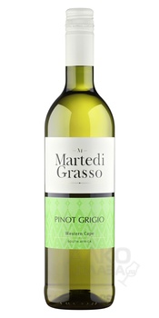Martedi Grasso Pinot Grigio - вино Мартеди Грассо Пино Гриджио 0.75 л белое сухое