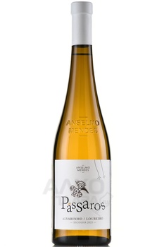 Passaros Alvarinho Loureiro Escolha DOC Vinho Verde - вино Пассарос Алваринью Лоурейру Эсколья ДОК Винью Верде 0.75 л белое сухое