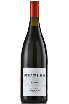Вино Николаев и Сыновья Сира 0.75 л красное сухое