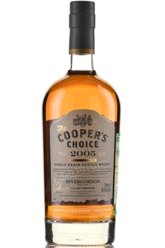 The Cooper’s Choice Invergordon Amontillado Sherry Cask Finish - виски Зе Куперс Чойс Инвергордон Амонтильядо Шерри Каск Финиш 0.7 л в п/у