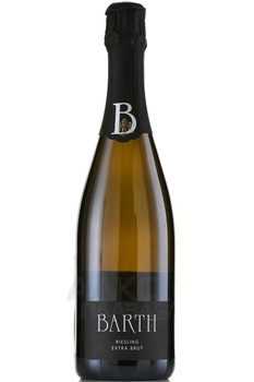 Barth Riesling - вино игристое Барт Рислинг 0.75 л белое экстра брют