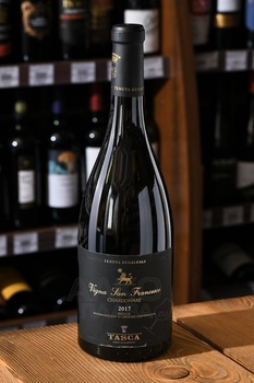 Tasca d`Almerita Chardonnay Vigna San Francesco IGT - вино Таска д`Альмерита Шардоне Винья Сан Франческо 0.75 л белое сухое