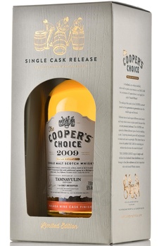 The Cooper’s Choice Tamnavulin Malaga Wine Cask Finish - виски Зе Куперс Чойс Тамнавулин Малага Вайн Каск Финиш 0.7 л в п/у
