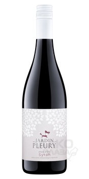Jardin Pleury Syrah IGP pays d’Oc - вино Жардан Плёри Сира пэи д’Ок 0.75 л